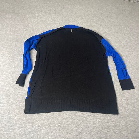 Michael Kors Women’s Amalfi Color Block V-neck Pullover Sweater - Picture 2 of 8